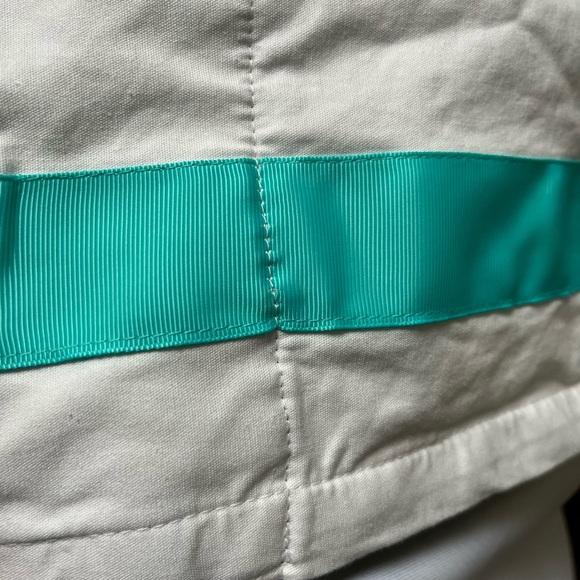 POTTERY BARN -PAIR OF PBTEEN SUITE RIBBON BLACKOUT CURTAINS - Picture 6 of 8